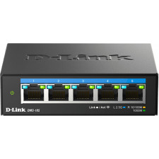 D-Link DMS-105 Não-gerido L2 2.5G Ethernet (100 1000 2500) Preto