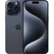 Apple iPhone 15 Pro Max 17 cm (6.7") Dual SIM iOS 17 5G USB Type-C 256 GB Titânio, Azul