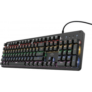 Trust GXT 863 Mazz teclado USB QWERTY Português Preto