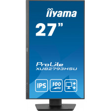 iiyama ProLite monitor de ecrã 68,6 cm (27") 1920 x 1080 pixels Full HD LED Preto