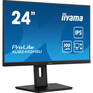 iiyama XUB2492HSU-B6 monitor de ecrã 60,5 cm (23.8") 1920 x 1080 pixels Full HD LED Preto