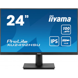 iiyama ProLite monitor de ecrã 60,5 cm (23.8") 1920 x 1080 pixels Full HD LED Preto