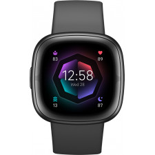 Fitbit Sense 2 Digital Ecrã táctil Preto GPS