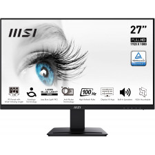 MSI Pro MP273A monitor de ecrã 68,6 cm (27") 1920 x 1080 pixels Full HD LED Preto