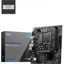 MSI PRO H610M-E motherboard Intel H610 LGA 1700 micro ATX