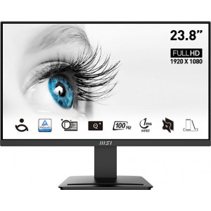 MSI Pro MP2412 monitor de ecrã 60,5 cm (23.8") 1920 x 1080 pixels Full HD LCD Preto