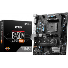 MSI B450M-A PRO MAX II motherboard AMD B450 Socket AM4 micro ATX