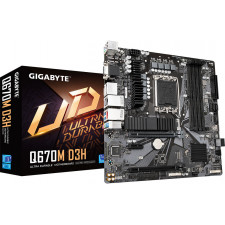 Gigabyte Q670M D3H (rev. 1.0) Intel Q670 LGA 1700 micro ATX