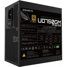 Gigabyte UD750GM PG5 fonte de alimentação 750 W 20+4 pin ATX ATX Preto