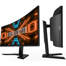 Gigabyte G34WQC A monitor de ecrã 86,4 cm (34") 3440 x 1440 pixels UltraWide Quad HD LCD Preto