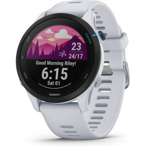 Garmin Forerunner 255 Music 3,3 cm (1.3") MIP 46 mm Digital 260 x 260 pixels Ecrã táctil Branco Wi-Fi GPS