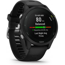 Garmin Forerunner 255 Music 3,3 cm (1.3") MIP 46 mm Digital 260 x 260 pixels Ecrã táctil Preto Wi-Fi GPS