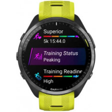 Garmin Forerunner 965 3,56 cm (1.4") AMOLED 47 mm Digital 454 x 454 pixels Ecrã táctil Amarelo Wi-Fi GPS