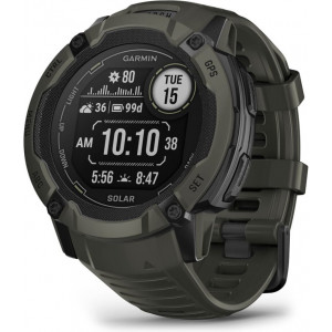 Garmin Instinct 2X Solar 2,79 cm (1.1") MIP 50 mm Digital 176 x 176 pixels Ecrã táctil Verde GPS