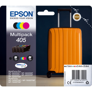 Epson 405 DURABrite Ultra Ink tinteiro 1 unidade(s) Original Rendimento padrão Preto, Ciano, Magenta, Amarelo