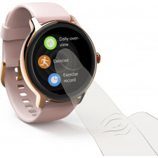 Hama Fit Watch 4910 2,77 cm (1.09") LCD 45 mm Digital Ecrã táctil Rosa dourado GPS