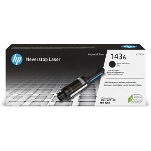 HP Kit de recarga de toner Neverstop Laser Original 143A Preto