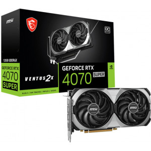 MSI VENTUS GeForce RTX 4070 SUPER 12G 2X OC NVIDIA 12 GB GDDR6X