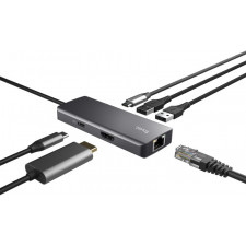 Trust Dalyx USB Type-C 1000 Mbit s Prateado