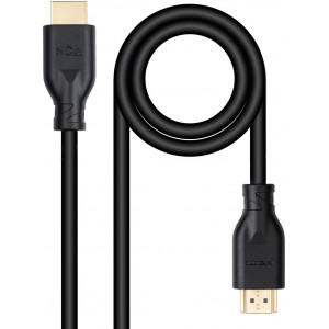 Nanocable 10.15.3901 cabo HDMI 1 m HDMI Type A (Standard) Preto