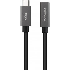 Nanocable 10.01.4402 cabo USB 2 m USB 3.2 Gen 2x2 USB C Preto