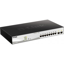 D-Link DGS-1210-10MP Gerido L2 Gigabit Ethernet (10 100 1000) Power over Ethernet (PoE) Preto, Cinzento