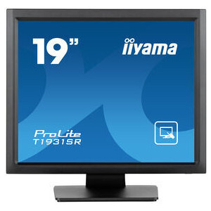 iiyama ProLite T1931SR-B1S monitor de ecrã 48,3 cm (19") 1280 x 1024 pixels SXGA LCD Ecrã táctil Preto