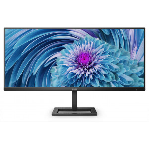 Philips E Line 346E2LAE 00 LED display 86,4 cm (34") 3440 x 1440 pixels Wide Quad HD LCD Preto