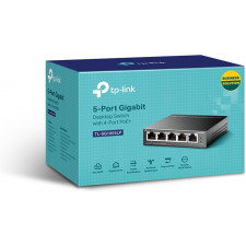 TP-Link TL-SG1005LP switch de rede Não-gerido Gigabit Ethernet (10 100 1000) Power over Ethernet (PoE) Preto