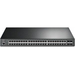 TP-Link TL-SG3452P switch de rede Gerido L2 L3 Gigabit Ethernet (10 100 1000) Power over Ethernet (PoE) 1U Preto