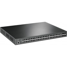 TP-Link TL-SG3452P switch de rede Gerido L2 L3 Gigabit Ethernet (10 100 1000) Power over Ethernet (PoE) 1U Preto