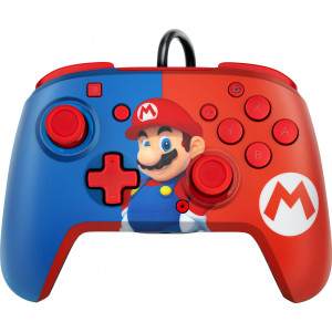 PDP REMATCH  Power Pose Mario Azul, Vermelho USB Gamepad Analógico   Digital Nintendo Switch, Nintendo Switch OLED