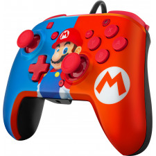 PDP REMATCH  Power Pose Mario Azul, Vermelho USB Gamepad Analógico   Digital Nintendo Switch, Nintendo Switch OLED