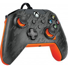 PDP 049-012-CMGO controlador de jogo Carbono, Laranja USB Gamepad Analógico   Digital Xbox One, Xbox One X, Xbox Series S, Xbox