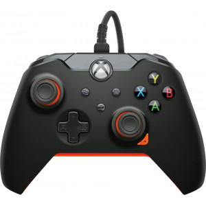 PDP 049-012-GO controlador de jogo Preto, Laranja USB Gamepad Analógico   Digital Xbox One, Xbox One X, Xbox Series S, Xbox