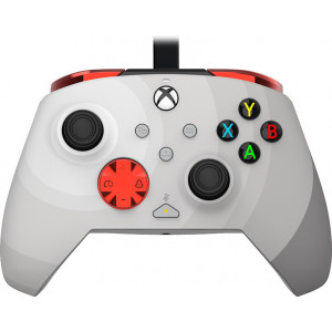 PDP Rematch Advanced Preto, Vermelho, Branco USB Gamepad Analógico   Digital PC, Xbox One, Xbox Series S, Xbox Series X