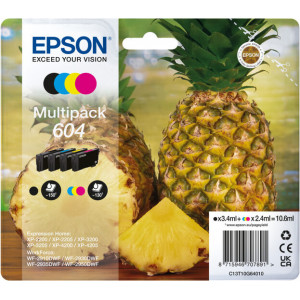 Epson 604 tinteiro 4 unidade(s) Compatível Rendimento padrão Preto, Ciano, Magenta, Amarelo