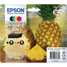 Epson 604 tinteiro 4 unidade(s) Compatível Rendimento padrão Preto, Ciano, Magenta, Amarelo