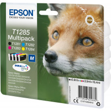 Epson Fox T1285 tinteiro 1 unidade(s) Original Preto, Ciano, Magenta, Amarelo