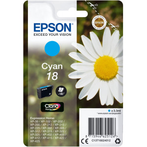 Epson Daisy C13T18024012 tinteiro 1 unidade(s) Original Rendimento padrão Ciano