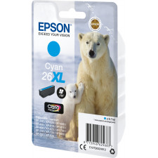 Epson Polar bear C13T26324012 tinteiro 1 unidade(s) Original Rendimento alto (XL) Ciano