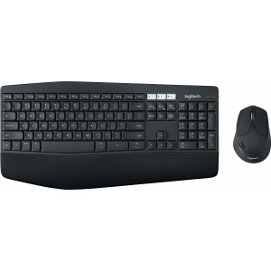 Logitech MK850 Performance teclado Rato incluído RF Wireless + Bluetooth QWERTY Inglês (Estados Unidos) Preto