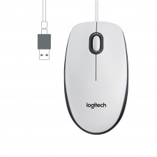 Logitech M100 rato Ambidestro USB Type-A Ótico 1000 DPI