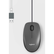 Logitech M100 rato Ambidestro USB Type-A Ótico 1000 DPI