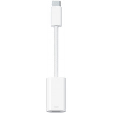 Apple MUQX3ZM A adaptador para cabos USB Type-C Lightning Branco