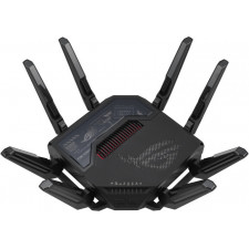 ASUS ROG Rapture GT-BE98 router sem fios 10 Gigabit Ethernet Quad-band (2.4 GHz   5 GHz-1   5 GHz-2   6 GHz) Preto