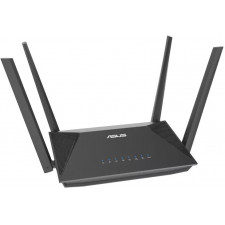 ASUS RT-AX52 AX1800 AiMesh router sem fios Gigabit Ethernet Dual-band (2,4 GHz   5 GHz) Preto