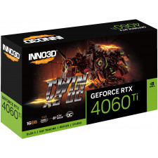 Inno3D N406T2-16D6X-178055N placa de vídeo NVIDIA GeForce RTX 4060 Ti 16 GB GDDR6