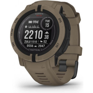 Garmin Instinct 2 Solar Tactical Edition 2,29 cm (0.9") MIP 45 mm Digital 176 x 176 pixels Bronzeado GPS