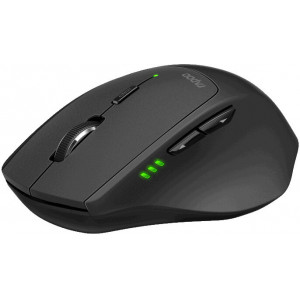 Rapoo MT550 rato Mão direita RF Wireless + Bluetooth Ótico 1600 DPI